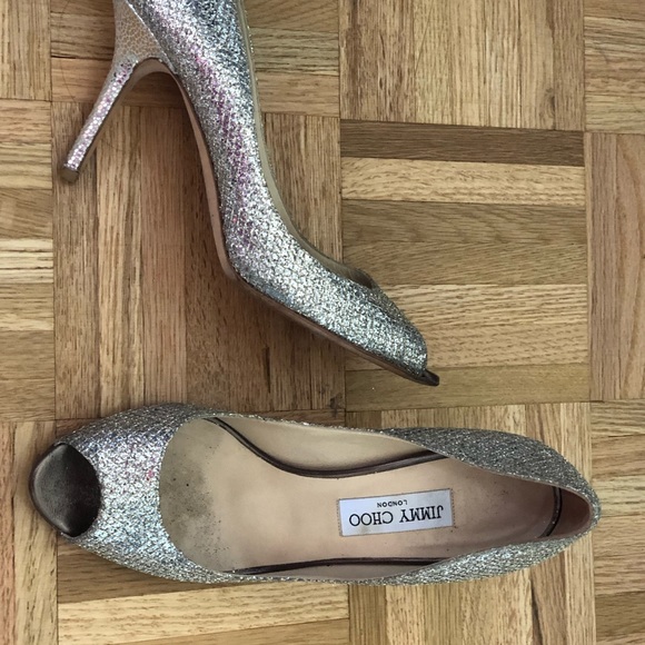 Jimmy Choo peep toe pump - Picture 2 of 5